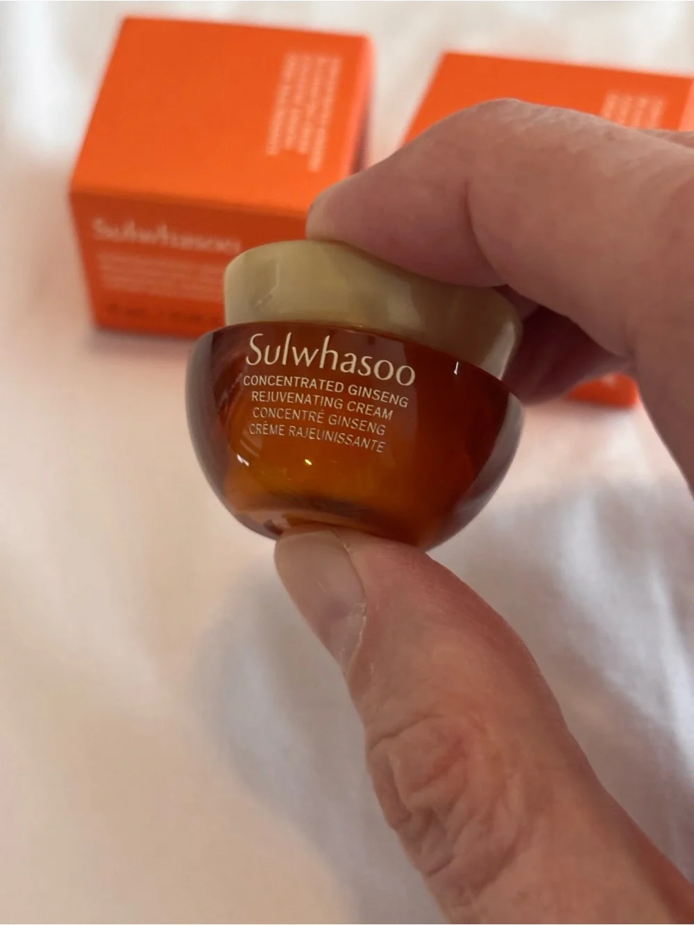 Concentrated Ginseng Rejuvenating Cream - Orange (2 x 5 mL)